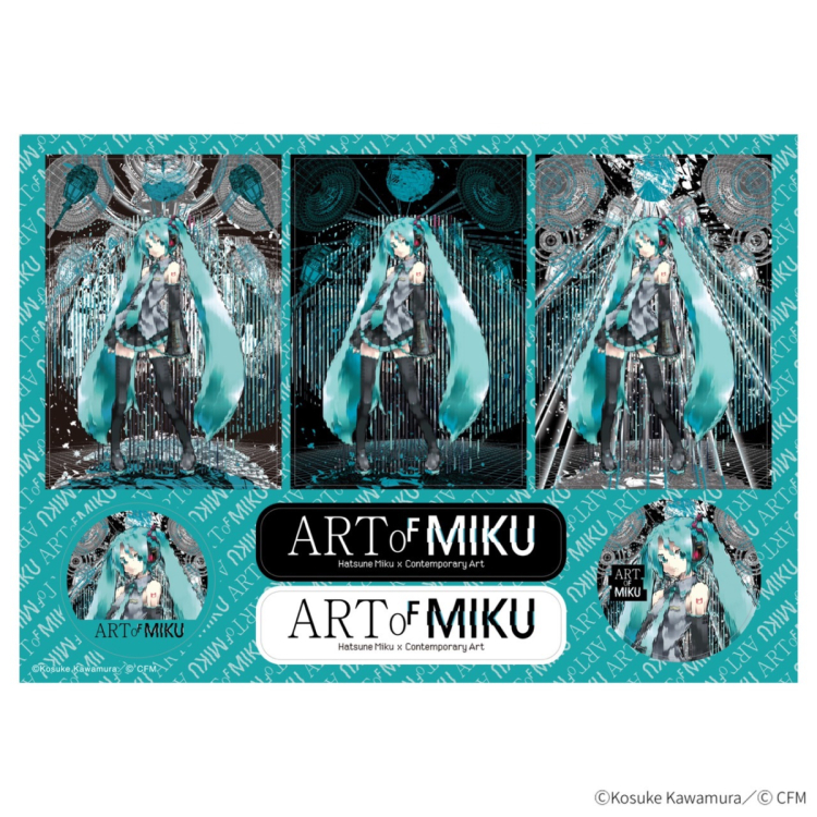 グッズ情報　-「ART OF MIKU」メインビジュアルグッズ